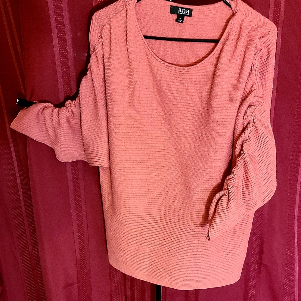 Ana Drawstring Sleeve Sweater